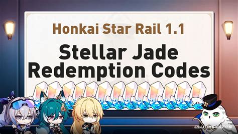 honkai star rail redemption codes 1.1